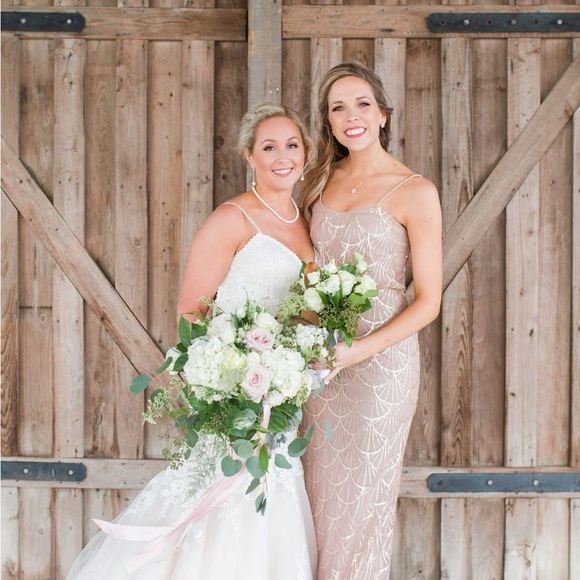 Sorella Vita 9018 Sequin Art-Deco Dress - Picture 2 of 5